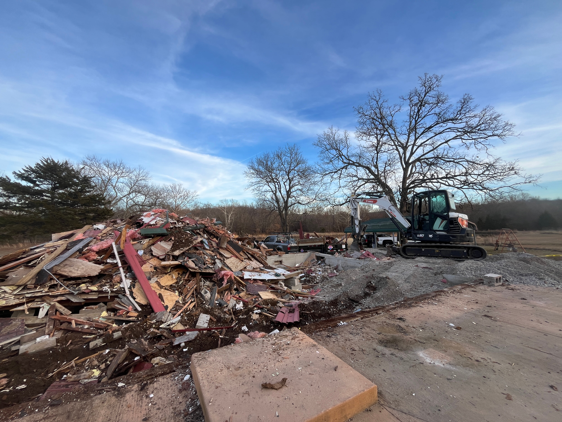 Sol Co. junk removal work